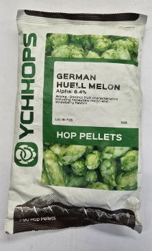 Hopunion Imported Hop Pellets 1 lb - For Beer Making - German Hull Melon Old Stock