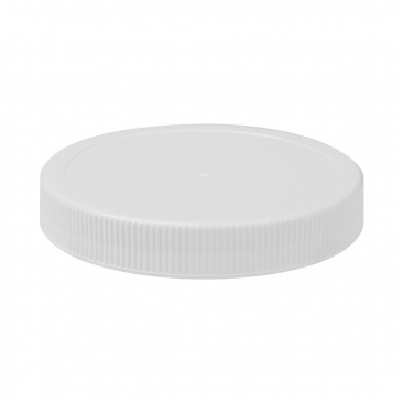 NMS 1/2 Gallon Glass Wide-Mouth Fermentation/Canning Jar With 110mm White Plastic Lid - Set of 6