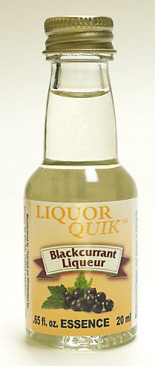 Liquor Quik Natural Blackcurrent Liqueur Essence (20mL)