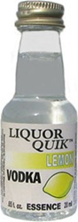 Liquor Quik Natural Lemon Vodka Essence (20mL)