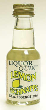 Liquor Quik Natural Lemon Schnapps Essence (20mL)