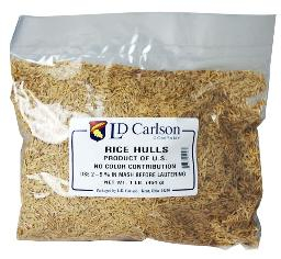 Rice Hulls - 1 LB bag