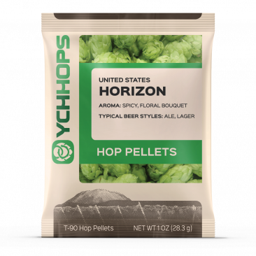 Hopunion US Hop Pellets 1 oz - For Beer Making - Horizon