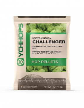 Hopunion Imported Hop Pellets 1 oz - For Beer Making - English Challenger