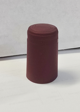 Burgundy PVC Heat Shrink Capsules - 500 pack