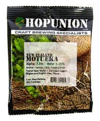 Hopunion Imported Hop Pellets 1 oz - For Beer Making - New Zealand Motueka