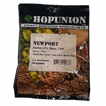 Hopunion Hop Pellets 1 oz - For Beer Making - Newport