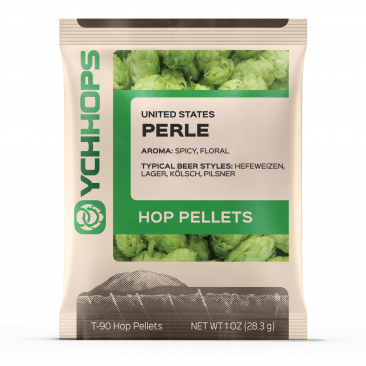 Hopunion US Hop Pellets 1 oz - For Beer Making - Perle