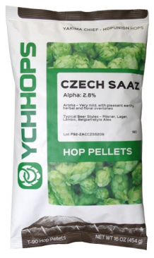 Hopunion Imported Hop Pellets 1 LB - For Beer Making - Czech Saaz