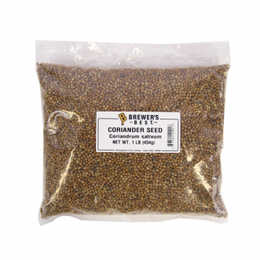 Brewer's Best Brewing Herbs and Spices - 1 Pound - Whole Coriander Seed