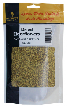 Brewer's Best Brewing Herbs and Spices - 2 oz - Dried Elder-Flowers