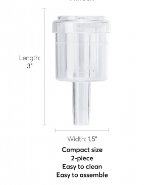 2 piece airlock
