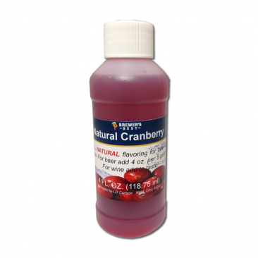 Brewer's Best Natural Beer & Wine Fruit Flavoring/Extract - Cranberry - 4 oz