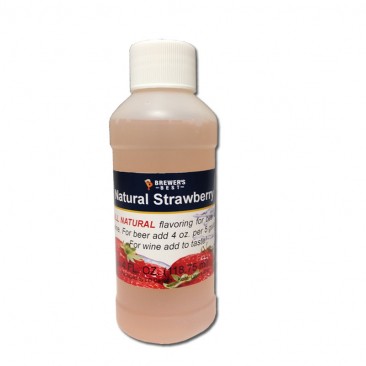 Brewer's Best Natural Beer & Wine Fruit Flavoring/Extract - Strawberry - 4 oz