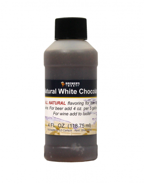 Brewer's Best Natural Beer & Wine Fruit Flavoring/Extract - White Chocolate - 4 oz