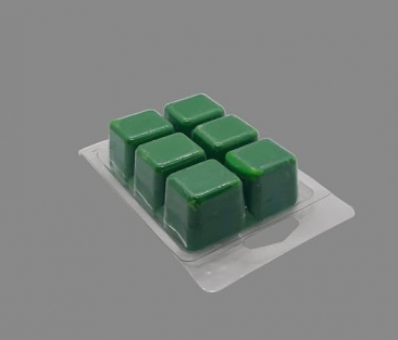 North Mountain Supply Wax Melt Deluxe 2.4 Ounce 6-Cavity Clamshells - 120 Pack