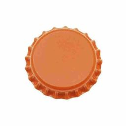 Beer Bottle Crown Caps - Oxygen Absorbing - 144 Pack - Orange