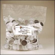 All-Plastic Reusable Tasting Corks - 100 per bag