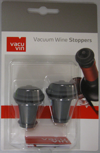 Vacu Vin Replacement Wine Vacuum Bottle Stoppers - 2 Pack