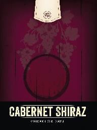 Wine Labels 30 Pack - Cabernet Shiraz