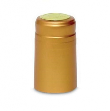 Solid Bronze PVC Heat Shrink Capsules - 500 pack