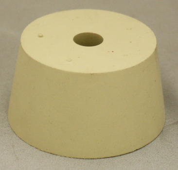 #10 Drilled Rubber Stopper - With Airlock Hole