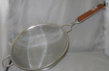 Stainless Steel Double Mesh Strainer - 10 Inch
