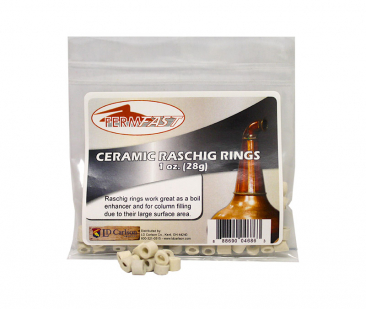Fermfast Ceramic Raschig Rings - 1 oz.