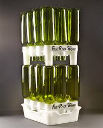 FastRack Bottle Drying & Storage System - With Drip Tray - For 24 Empty Wine Bottles