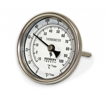 Brewer's Best Stainless Steel Kettle Thermometer
