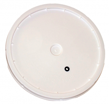 Grommetted/Drilled Lid For 2 Gallon Fermenting Bucket