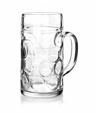 North Mountain Supply Oktoberfest Beer Glass Mugs - for Keeping Large Quantities Cold Longer - 21 Ounces