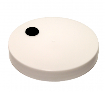 110mm Wide Mouth Grommeted Plastic Lid