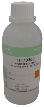 HANNA® Storage Solution for pH Meters 230ml