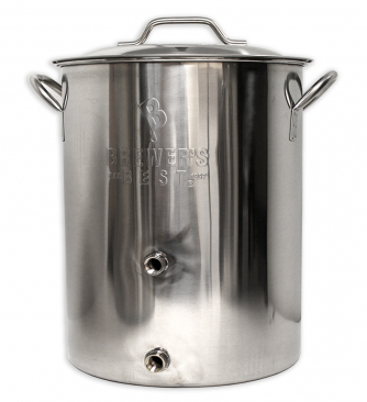 Brewer's Best 16 Gallon Basic Brewing Kettle with Two Ports