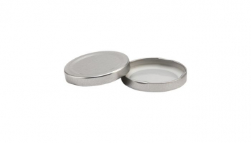 58mm Metal Lug Silver CT Plastitsol Liner
