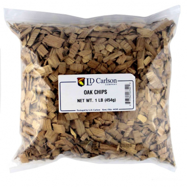 American Oak Chips - Light Toast - 1 Pound