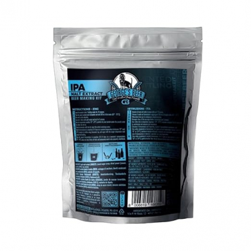 George's Beer Liquid Malt Extract Concentrate - Makes 5 Liters (1.32 Gallons) - Yeast Included - Homemade Craft Beer in 4 Easy Steps - IPA