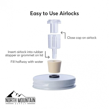 2 piece airlock