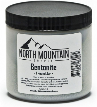 North Mountain Supply - BT-1lb Food Grade Bentonite Clay (1 Pound)