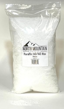 North Mountain Supply Paraffin Wax Pellets - Great for Candle Making - 140/145-5lb Bag