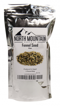 North Mountain Supply Whole Fennel Seed - 1 Pound