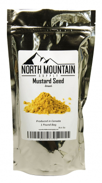 North Mountain Supply Ground Mustard Seed - 1 Pound