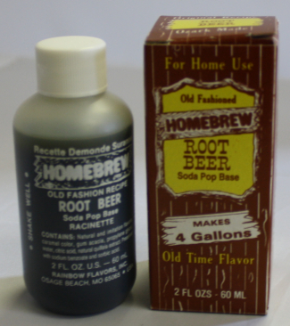 Homebrew Root Beer Soft Drink Extract - 2 oz.