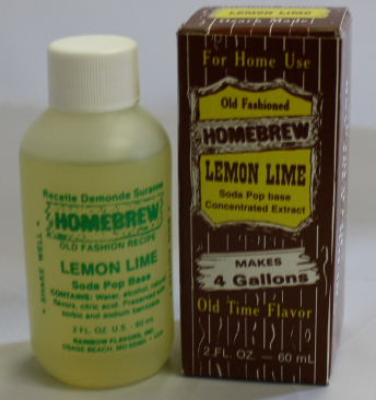 Homebrew Lemon Lime Soda Soft Drink Extract - 2 oz.