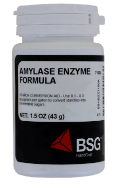 Amylase enzyme - 1.5 oz.