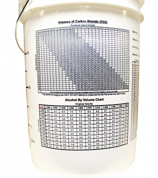 6.5 Gallon Plastic Fermenter