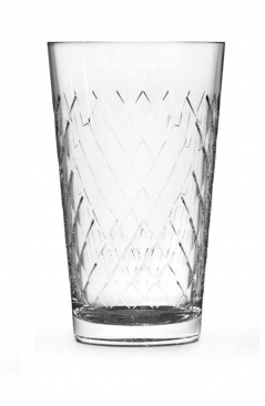 North Mountain Supply Diamondback Cider/Beer Glasses, Stackable - Great for Ciders and Fruity Beers - 11 ounces