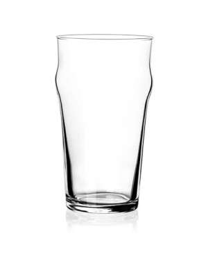 North Mountain Supply English Pub Beer Glasses, Stackable - for Any Style and Flavor of Beer - 20 Ounces