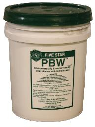 Five Star P.B.W. (Powder Brewer Wash) - 50 lb. pail
